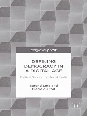 cover image of Defining Democracy in a Digital Age
